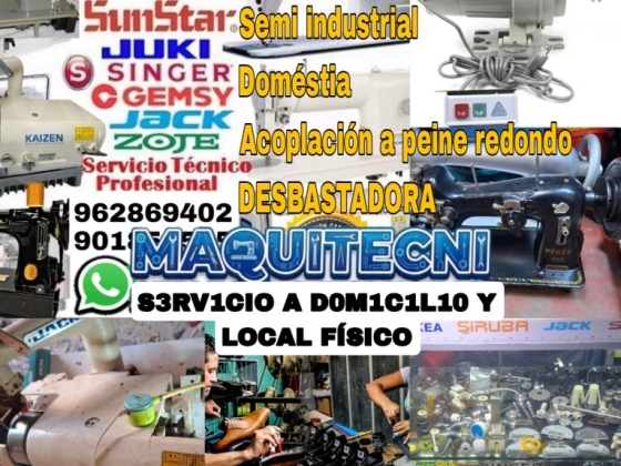 SERVICIO TÉCNICO MÁQUINAS DE COSER TRUJILLO